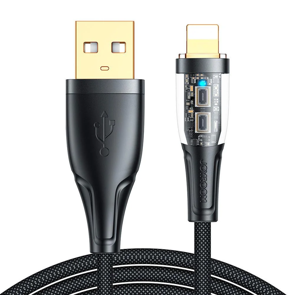 Cabo USB 2.0 Lightning Turbo 1.2m Preto Joyroom