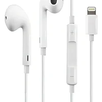 Fone Ouvido Lightning Para Iphone 7 8 X Xr Xs Cor Branco