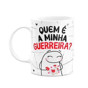 Caneca Flork Amigas - Quem É A Minha Gerreira?