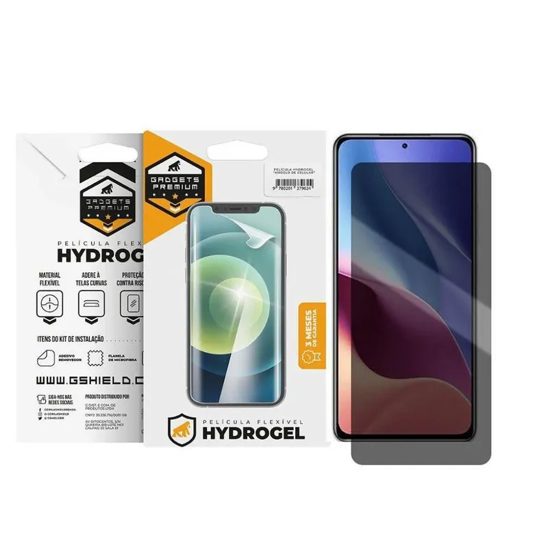 Película Gshield Para Xiaomi Poco F4 Gt, Privacidade Hydrogel