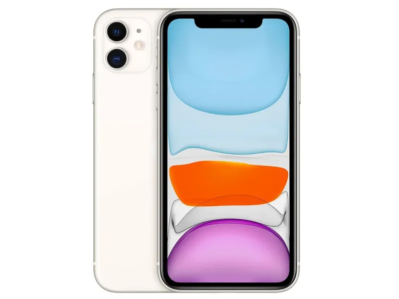 Usado - Iphone 11, 4GB RAM, 64GB, Branco - Muito Bom