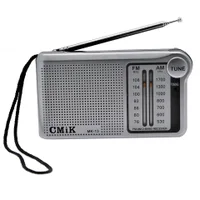 Rádinho De Pilha Lucky AM/FM, Com Alça De Transporte