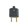 Plug 2 Pinos 10a Macho Pld1 Preto Margirius