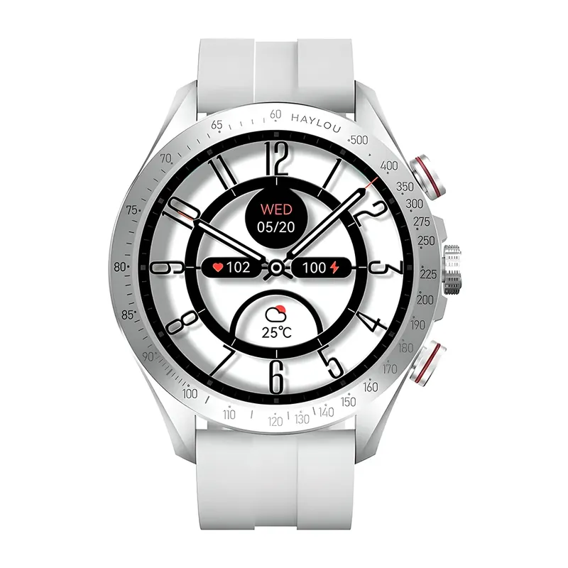Haylou Smartwatch Solar Pro Bt 5.3 Tela 1.43" Pol. Prata