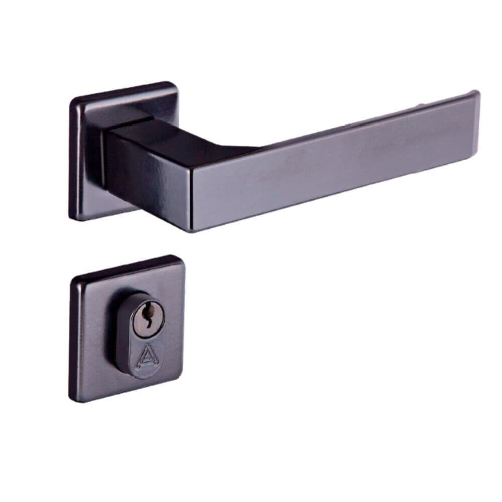 Fechadura Quadratta Reta Externa 5301 55mm Cromada Aliança