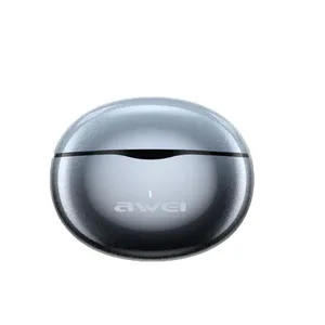 Fone Ouvido Bluetooth T62 Enc Intra-auricular Borrachinha Awei Ipx5 Com Redução De Ruído - Preto