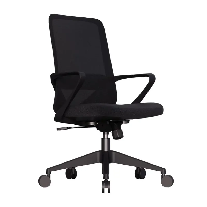 Cadeira Escritório Ergonômica Confortável Elements Lira - Preto