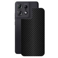 Película Para Motorola Moto Edge 50 Pro 5g - Traseira De Fibra De Carbono Preta - Gshield