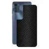 Película Para Moto E32 - Traseira Fibra Carbono Preta - Gshield