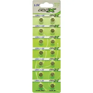 Pilha Bateria Botão Lr41 1.5v. Ct Com 14