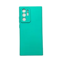 Capa Samsung Note 20 Plus / Note 20 Ultra Silicone Aveludada Colorida Capinha Anti Impacto Note 20 Ultra / Plus:verde Á