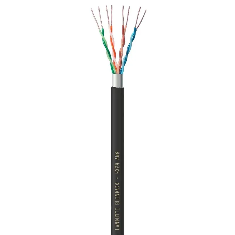 Cade De Rede Cat5e F-utp Cmx Landutti Blindado 100m Pt Condutti