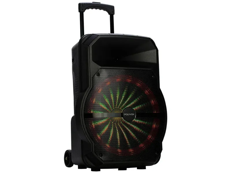 Caixa De Som Amplificada, Bluetooth, 10 Horas / Tws Polyvox, 700w, Woofer 15