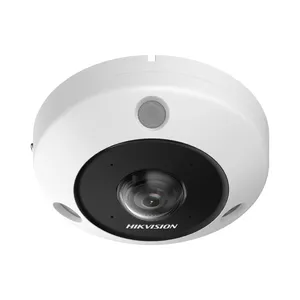 Câmera De Segurança Ip Fisheye 12mp Deepinview Com Áudio Bidirecional E Mapa De Calor Hikvision Ds-2cd63c5g1-ivs