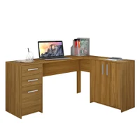 Mesa De Escritório Com 2 Gavetas Office Notável Nt 2005 Freijó
