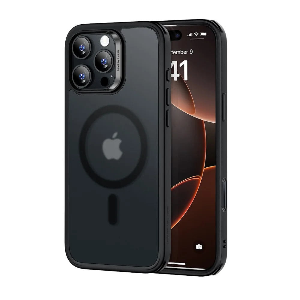 Capa Para Iphone 16 Pro Esr Com Botão Câmera Preto Fosco