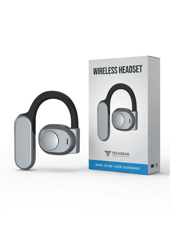 Fone Bluetooth Condução Óssea 32h Bateria Ipx7 Esporte