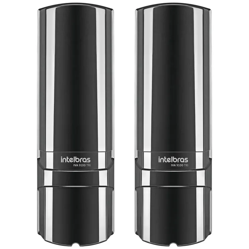Sensor Barreira Ativo Tipo Cerca 3 Feixes 100m Iva 9100 Tri Intelbras