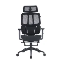 Cadeira De Escritório Presidente X-ergo Preta
