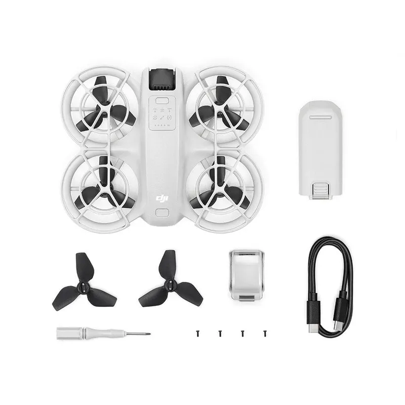 Drone DJI Neo Fly More Combo BR, 4K, Compacto, Rastreamento com IA, Estabilizador, 6 Modos de Gravação, Cinza - DJI051
