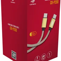 Cabo Usb-c-usb-c 1m Cb-p200gd C3tech