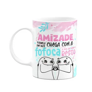 Caneca Flork Amizade - Amizade É Assim, Ela Sempre Sabe!
