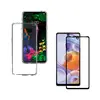 Kit Capinha Anti Impacto + Película De Vidro 9D Para Lg K71
