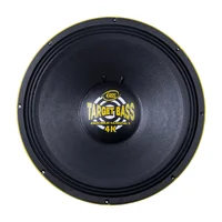 Alto Falante Eros E-18 18" Target Bass Double Magnet 4k 2000w Rms 4 Ohms - Amarelo