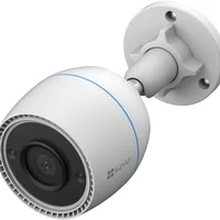 Câmera De Segurança C3tn Com Resolução De 2mp Com Visão Noturna Branca