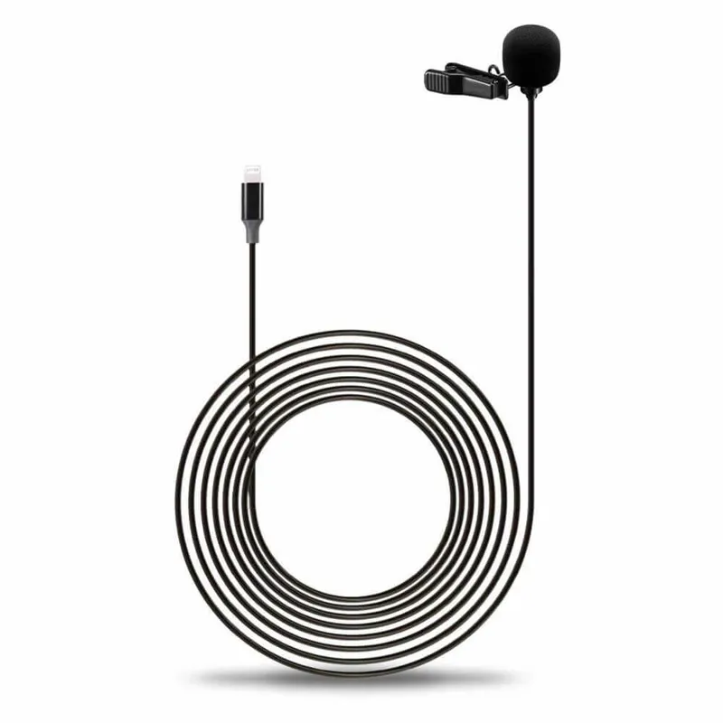 Microfone De Lapela Sairen, Para Iphone E Ipad - S-LAV L1