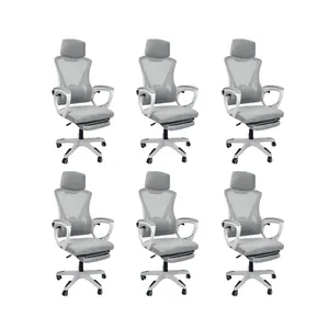 Cadeira De Escritório Presidente Oficial Supreme - Cinza - 5