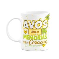 Caneca Dos Avós - Memórias Que Ficam No Coração