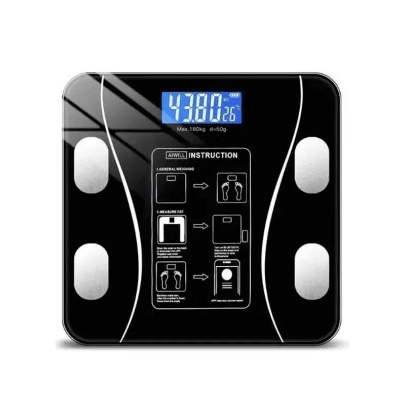 Balança Inteligente Bioimpedância, Digital, Bluetooth