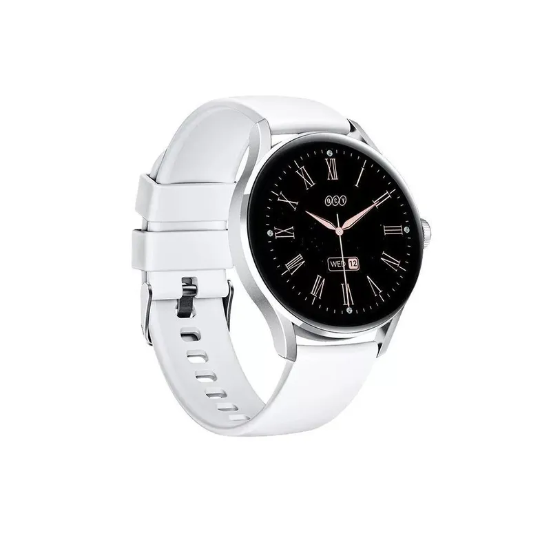 Smartwatch Qcy Watch Elite S11, Chamadas Bluetooth, Tela AmoLED 1.19", Ip68 - Prata