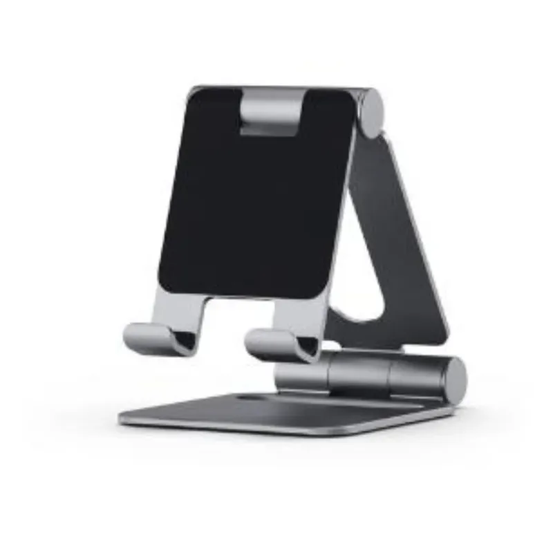 Suporte Alumínio Satechi De Mesa Dobrável P/ Ipad Space Gray