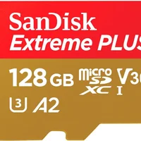 Sandisk - Cartão De Memória Extreme Plus 128GB Microsdxc Uhs-i-sdsqxbd-128g-an6ma