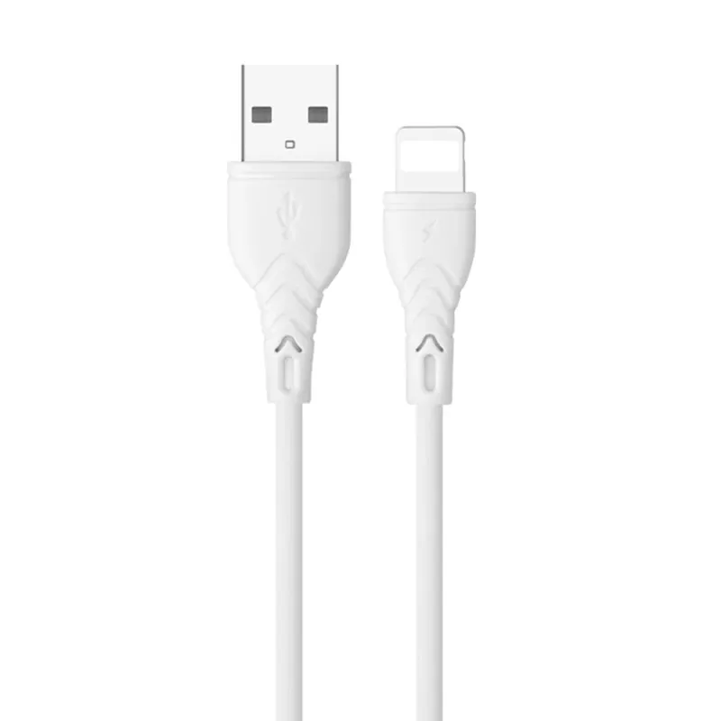 Cabo Branco Usb A Para Lightning Econômico Resistente Com Garantia