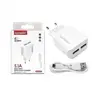 Carregador Kapbom Ka-5001 Usb Branco 5v 110v/220v Branco
