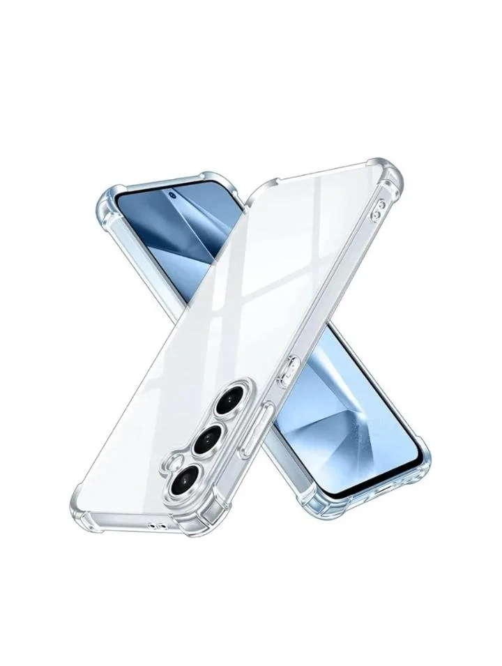 Capinha Silicone Tpu Transparente Para Samsung Galaxy S25 Plus 5g