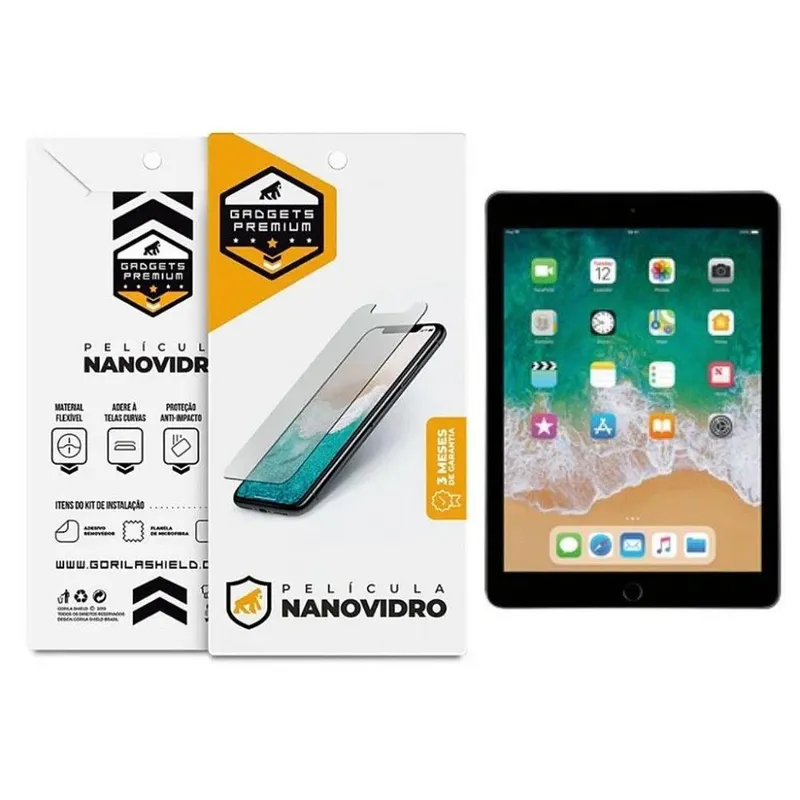 Película Gshield Para Ipad 9.7, 2017 / 2018 - Nano Vidro