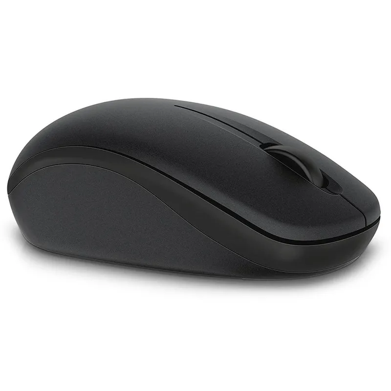 Mouse Sem Fio Dell, Wirelles, 1000 DPI, 3 Botões, Preto - WM126