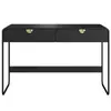 Escrivaninha Organico 2 Gavetas 125 Cm 28067 Artesano Nero Preto