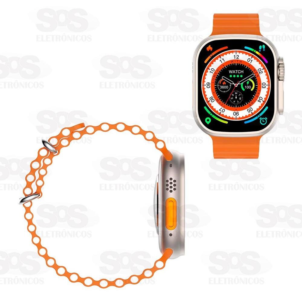 S13 Ultra Smartwatch Pro Compatível Apple E Android Relógio Cor Da Multiira:cinza;cor Da Caixa:prateado