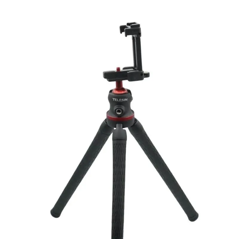 Tripé Flexível Para Celular E Câmeras Dslr - Telesin