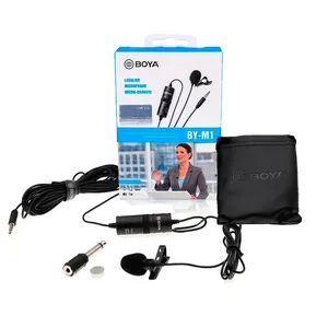 Microfone De Lapela Boya Para Câmeras E Smartphones - BY-M1