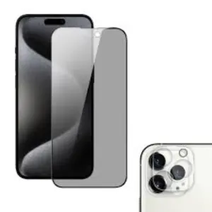 Película 3d Vidro Privacidade Compatível Com Smartphone Xiaomi Redmi Note 12 / X5 /note 12r Pro