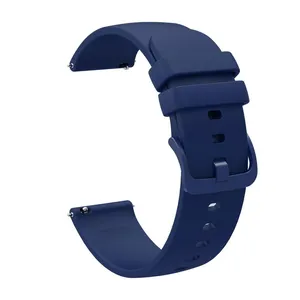 Pulseira Compativel Com Relogio Huawei Watch Gt5 46mm Gt5 Pro 46mm Huawei Gt4 46mm - 22mm Cor:azul Marinho