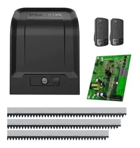 Kit 3 Motores Dz Dr 400 Intelbras 1/4 Com 3m Cremalheira.