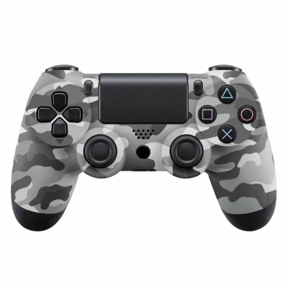 Controle Para Ps4 Dualshock 4 Joystick Sem Fio Bluetooth - Camuflado Verde