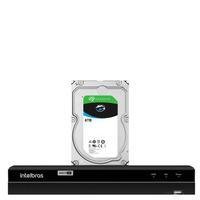 Dvr Intelbras 16 Canais Mhdx 1216 Multi Hd - Ip, Hdcvi, Hdtvi, Ahd E Analógica Com Hd 6 Tb - Intebras
